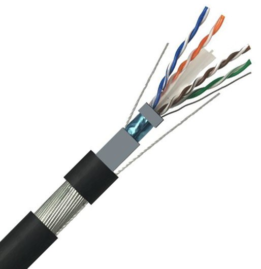 CAT6 4pr External SWA Cable Cut to length